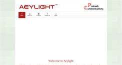 Desktop Screenshot of aeylight.com